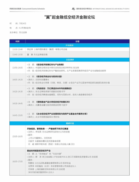 同期会议丨7月24日全天会议论坛排期和议程详情 8 图片16 6