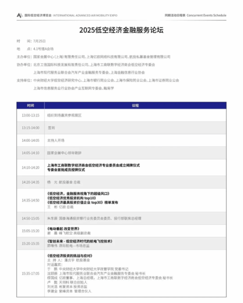 同期会议丨7月25日全天会议论坛议程排期和议程合集 5 图片5 19